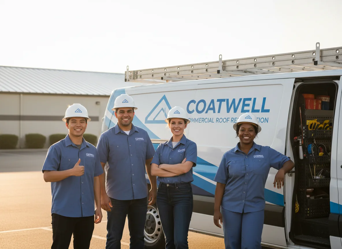 Commercial roof coating company in Severance, CO